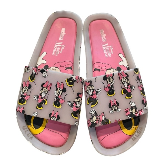 Melissa Shoes - Mini Melissa + Mickey and Friends Beach Slides Size 8